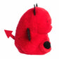 Aurora® Spooky Rolly Pet™ Danny Devil™ Stuffed Animal - Compact Size for On-the-Go Fun - Perfect for Halloween Decorations and Gifts - Red 5 Inches