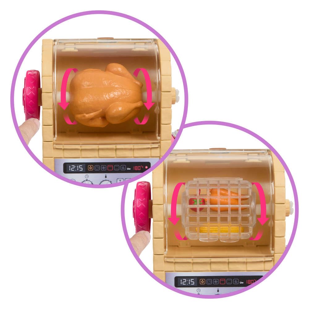 Barbie and Teresa Recipe for Friendship Teresa Fashion Doll & Kitchen Playset with 20+ Accessories Including Color-Change Cookies