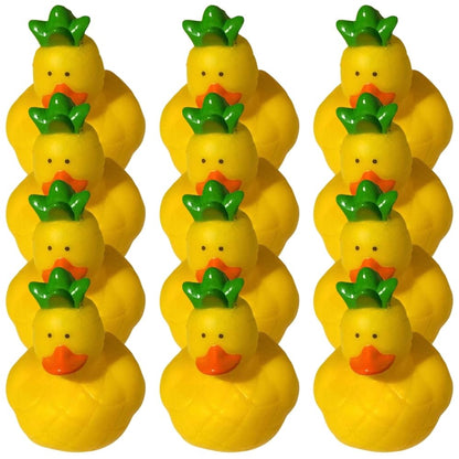 Fun Express Pineapple Duckies - Toys - 12 Pieces
