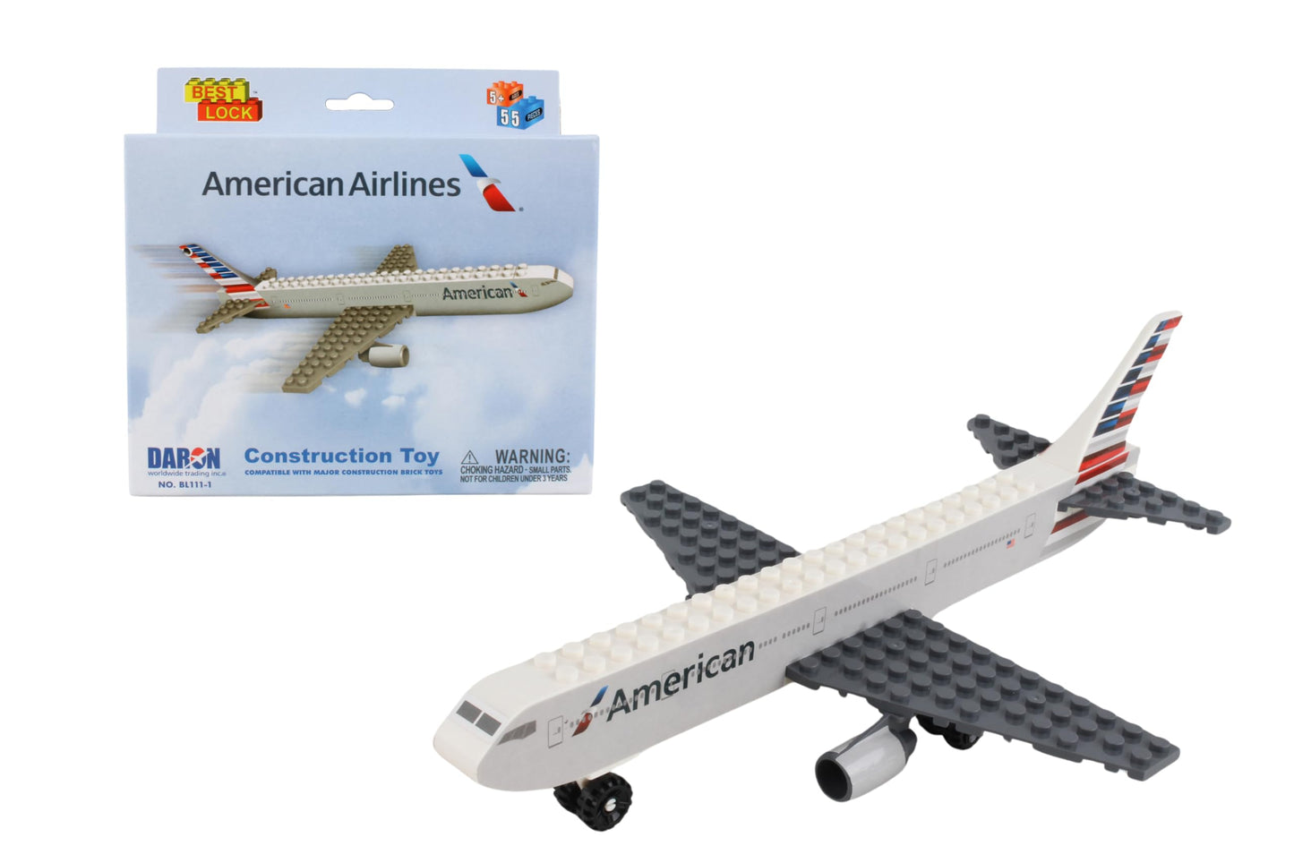 Daron American Construction Toy (55-Piece)