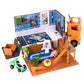 Disney Store Official Toy Story Moving Truck Vehicle Play Set - Eggman Movers Truck with Trailer, Andy's Room, Woody, Buzz Lightyear, Rex, RC, & Hamm
