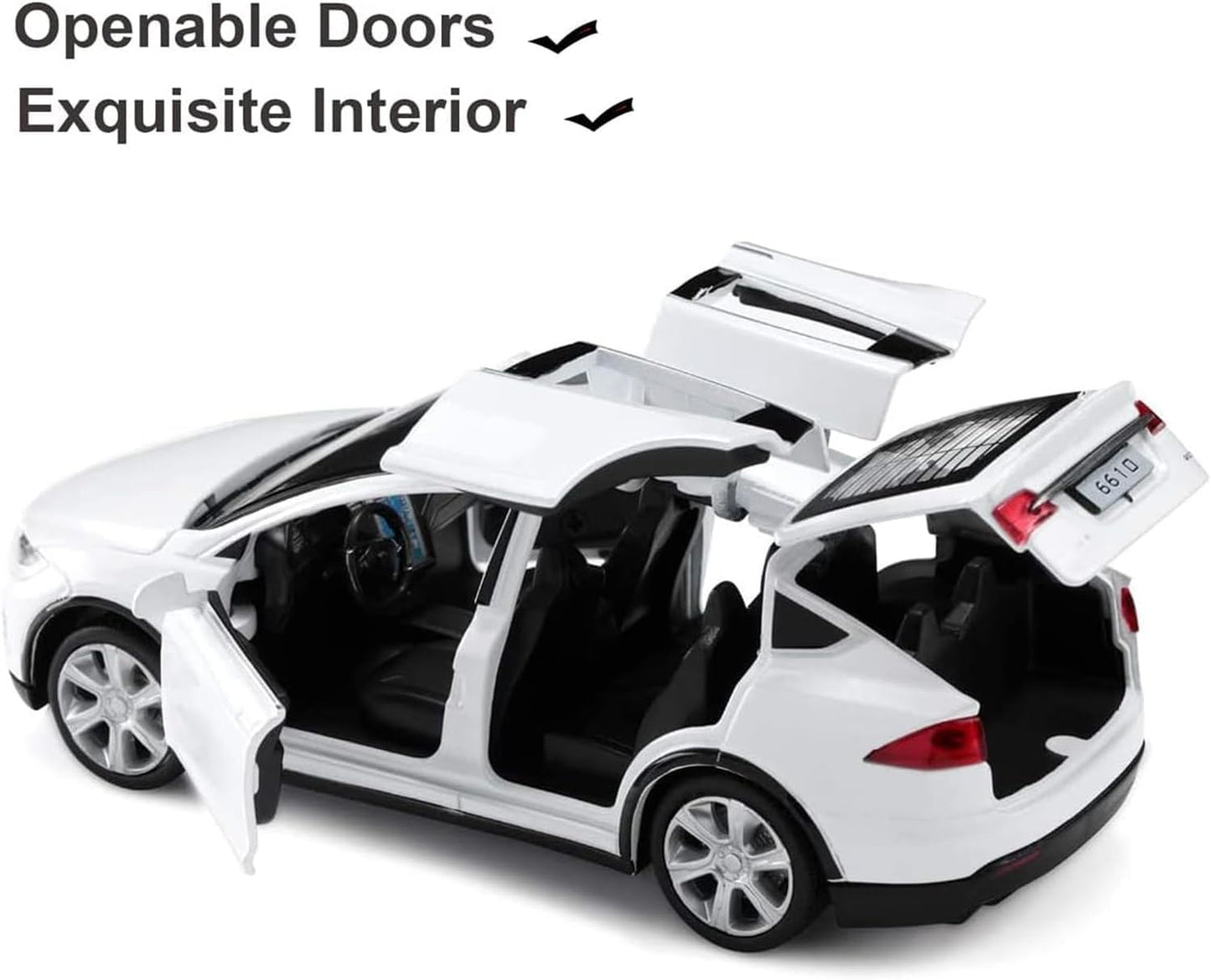 1/32 Model x Metal Die Casting Toy Car,Pull Back Car with Sound and Lights