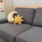 XIZHI Fun Sun Plush Cute Stuffed Animal Plush Pillow Toys Smile Moon Sunshine Plushie Toy Gift for Children's Birthday and Christmas Decor (Sun)