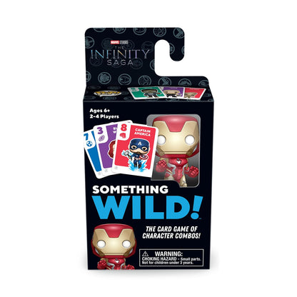 Funko Something Wild! Marvel Infinity War with Iron Man Pocket Pop! Card Game for 2-4 Players Ages 6 and Up