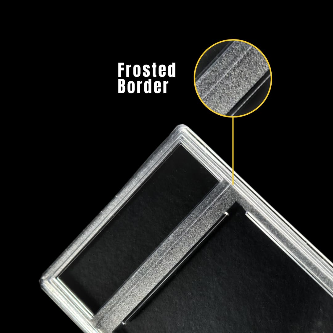 Frosted Graded Card Slab Empty (Pack of 10) for Trading Sports Cards - Up to 35pt