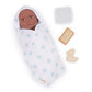 LullaBaby - 13 Pieces Fashion Set - 14-Inch Baby Doll Clothes - Pajama, Jumper & Bath Accessories - Pretend Play 2+ Years- Baby Doll Clothing Set
