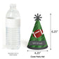 Big Dot of Happiness End Zone - Football - Cone Happy Birthday Party Hats for Kids and Adults - Set of 8 (Standard Size)