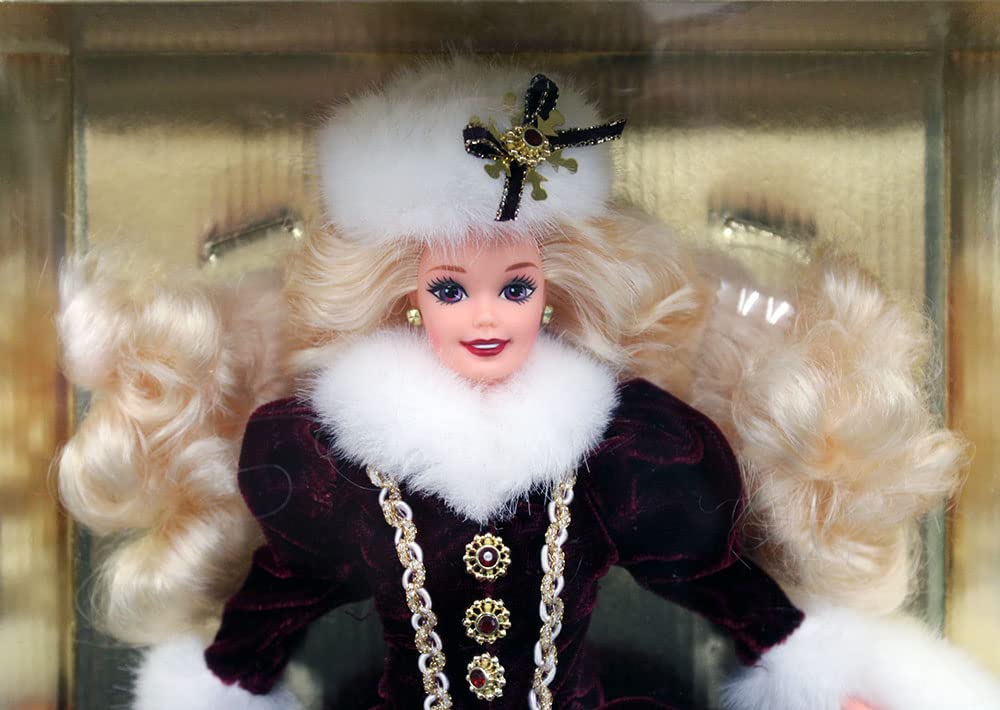 Mattel Happy Holidays Barbie Christmas 1996