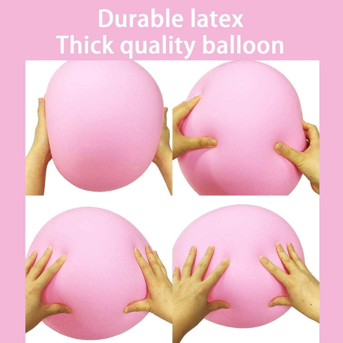 18 Inch Large Pastel Latex Balloons for Birthday, Wedding Easter Decor