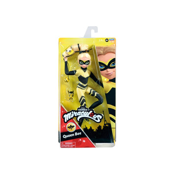 Miraculous Ladybug Queen Bee 10.5" Fashion Doll with Accessories and Pollen Kwami by Playmates Toys
