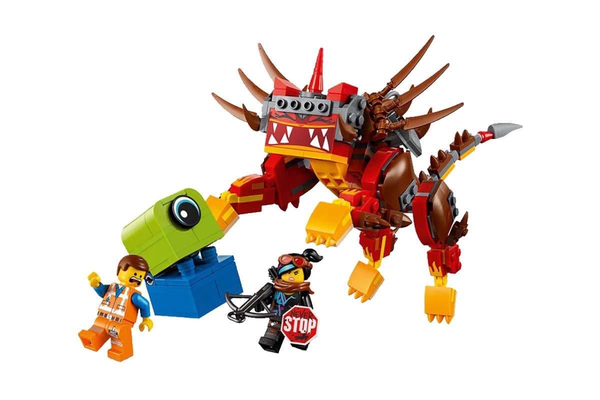 LEGO The Movie 2 Ultrakatty & Warrior Lucy; 70827 Action Creative Building Kit for Kids (348 Pieces)