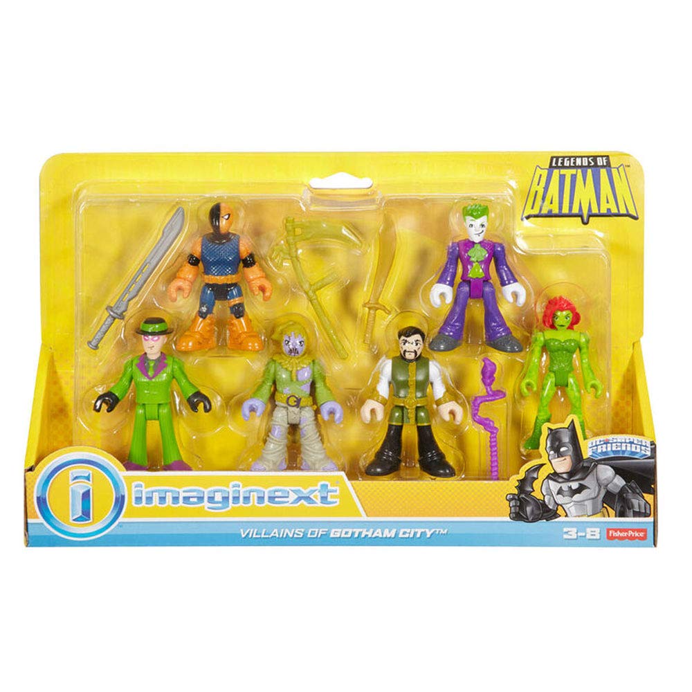 Fisher-Price Imaginext DC Super Friends Villains of Gotham City Action Figure 6-Pack