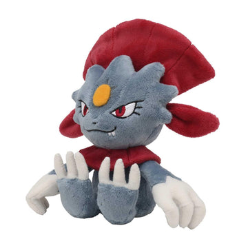 Pokemon Center: Sitting Cuties: Weavile Plush # 461 - Generation 4-6 in