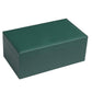 Silverman & Co. Double 9 Large Black Domino Set - Green Case