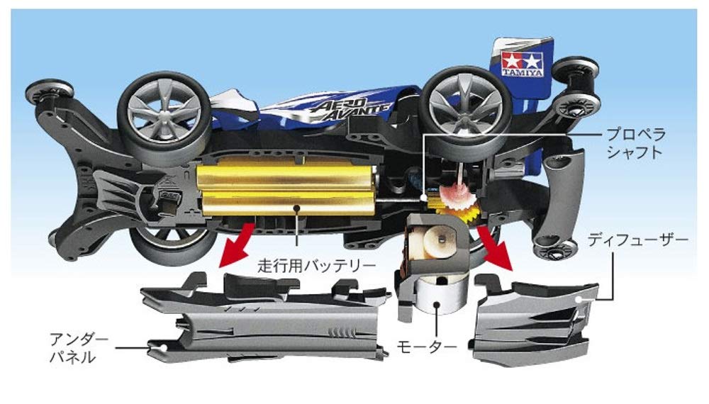JR Aero Avante - AR Chassis / Tamiya / 18701