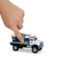 Mighty Fleet Toughest Minis 5" Cherry Picker Toy w/Lights & Sounds, Realistic Design & Batteries Included - Age 3+