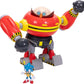 JAKKS Pacific Sonic The Hedgehog 2.5" Action Figure Hammer Egg Robot Deluxe Playset. 360 Degree Spin Attack and Projectile Cannon Arms! 3 Strikes