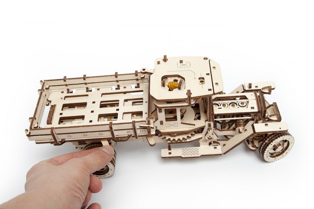 UGEARS Truck Mechanical 3D Puzzle DIY Wooden Construction Set