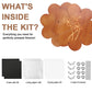 GPVHYJ Flower Press Kit for Adults 11" x 11" 6-Layer Large Wooden Plant Pressing DIY Bouquet Preservation & Dried Flower Art