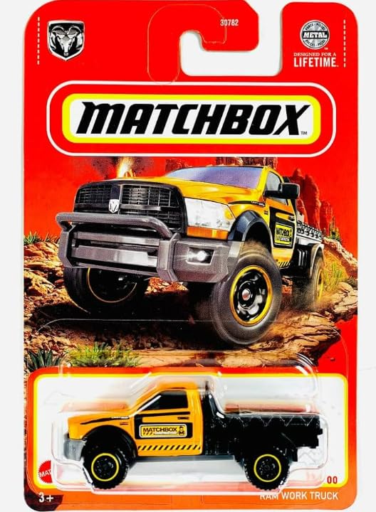 Matchbox Utility/Emergency Random 5 Pack! (Police, Ambulance, Construction, etc.) Assorted Variety Mystery Bundle [No Duplicates!] [Styles May Vary]