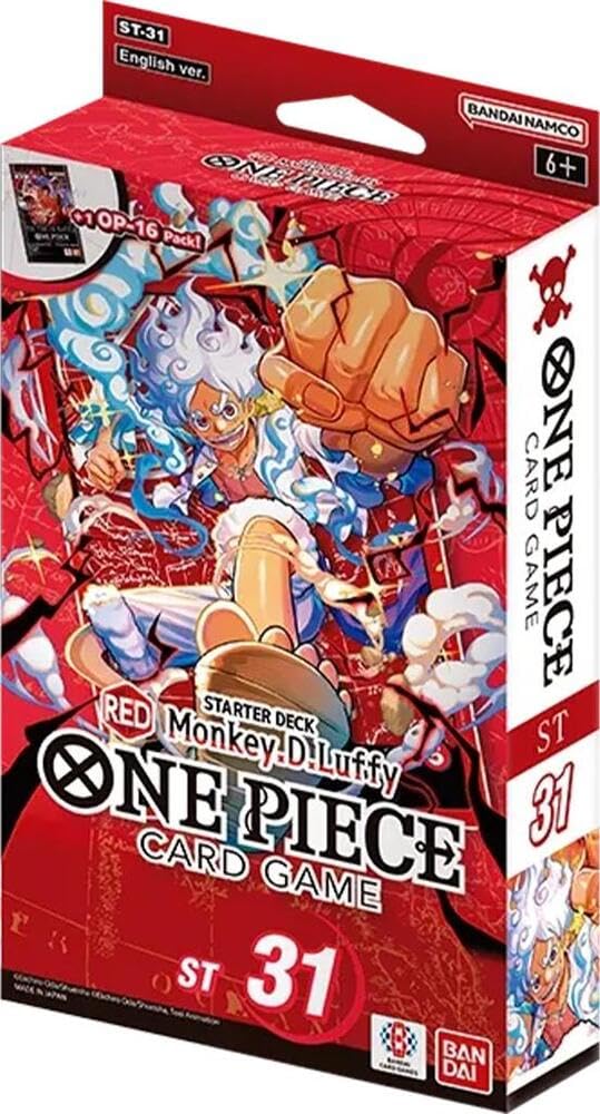 One Piece Card Game Starter Deck ST-31 Red Monkey.D.Luffy
