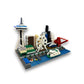 Space Needle Seattle Waterfront Mini Building Blocks