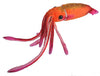 Wild Republic Orange Squid Stuffed Animal - 12"