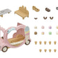Calico Critters - Ice Cream Van - Calico Land Amusement Series - Kids Pretend Play Toy, Miniature Vehicle & Accessories Set, Ages 3+