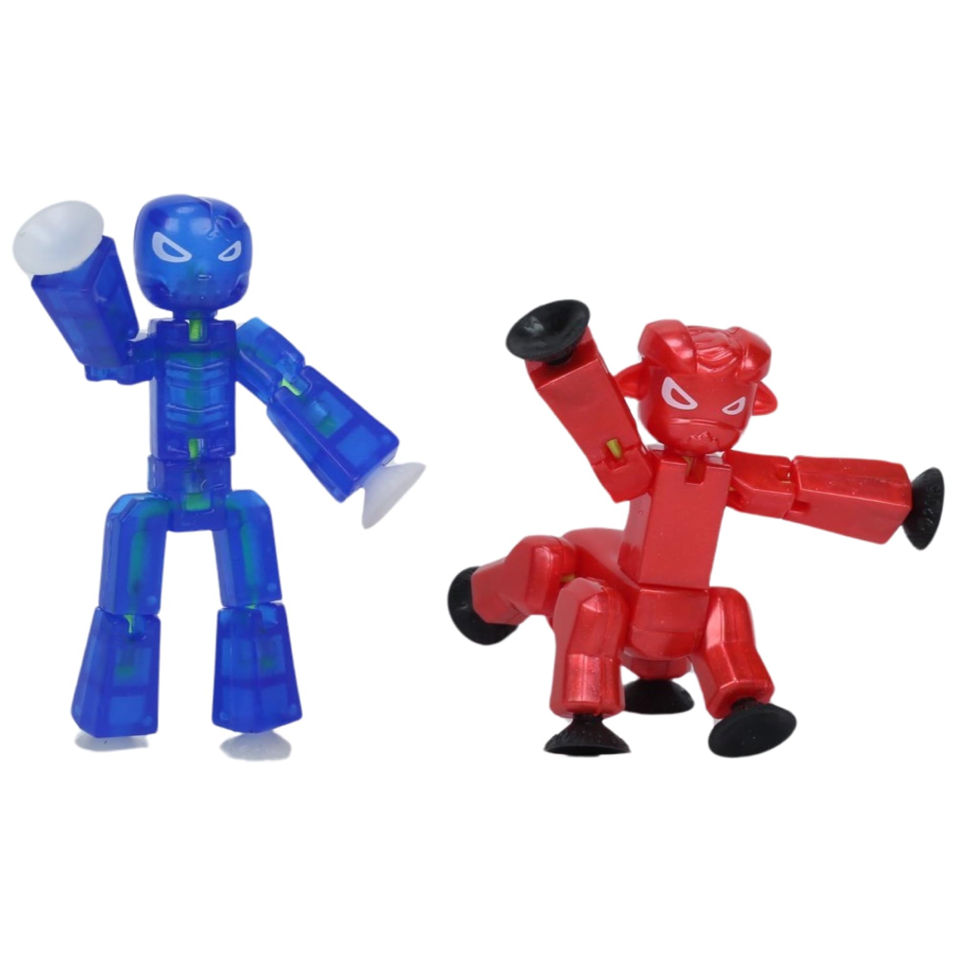 Zing StikBot Poseable Action Figure - Stop Motion Animation Toy, 2-Pack