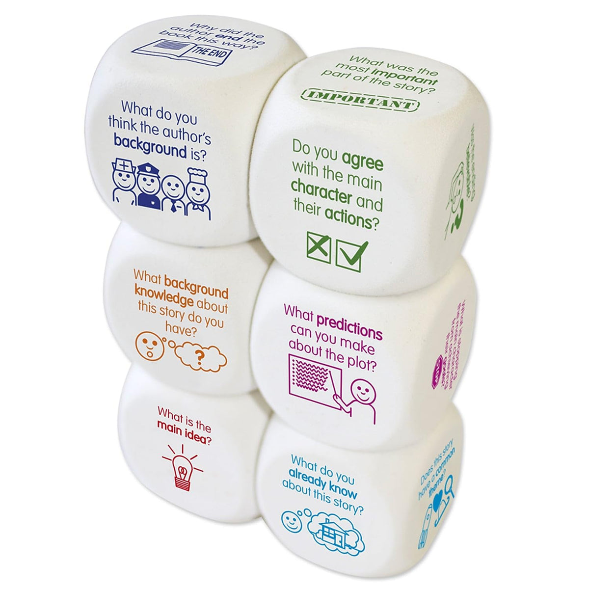 Junior Learning Comprehension Dice