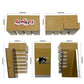Fingerboard Skate Park Kit with 8 Skatepark Deck Ramp & 2 Mini Fingerboards,Tech Deck Skatepark DIY Skate Ramp Set, Toy Gift for Kids Ages 5+