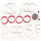 Game Room Guys Williams Lucky Ace Pinball White Rubber Ring Kit