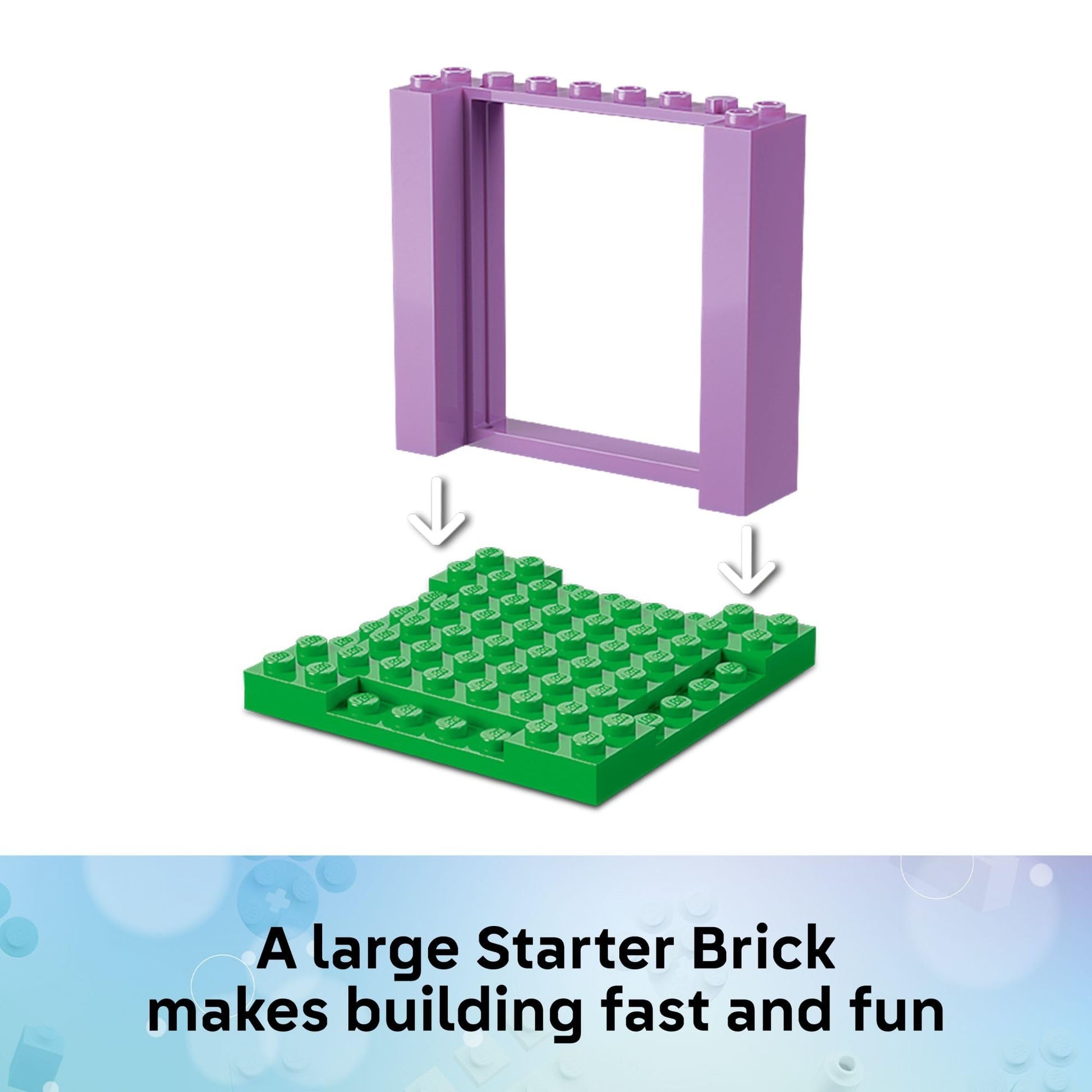 LEGO Gabby’s Dollhouse Sweet Treat Mountain & Kitty Garden Building Blocks - Pretend Play & Learning Toy for Girls & Boys, Ages 4+ - W/Gabby & Pandy