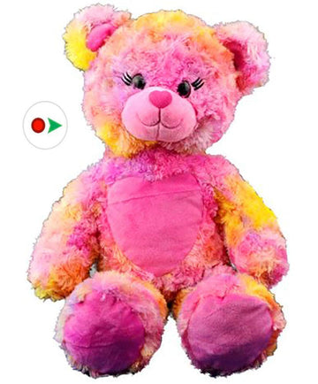 Record Your Own Plush 16 inch Stuffed Shortcake The Bear - Ready to Love in a Few Easy