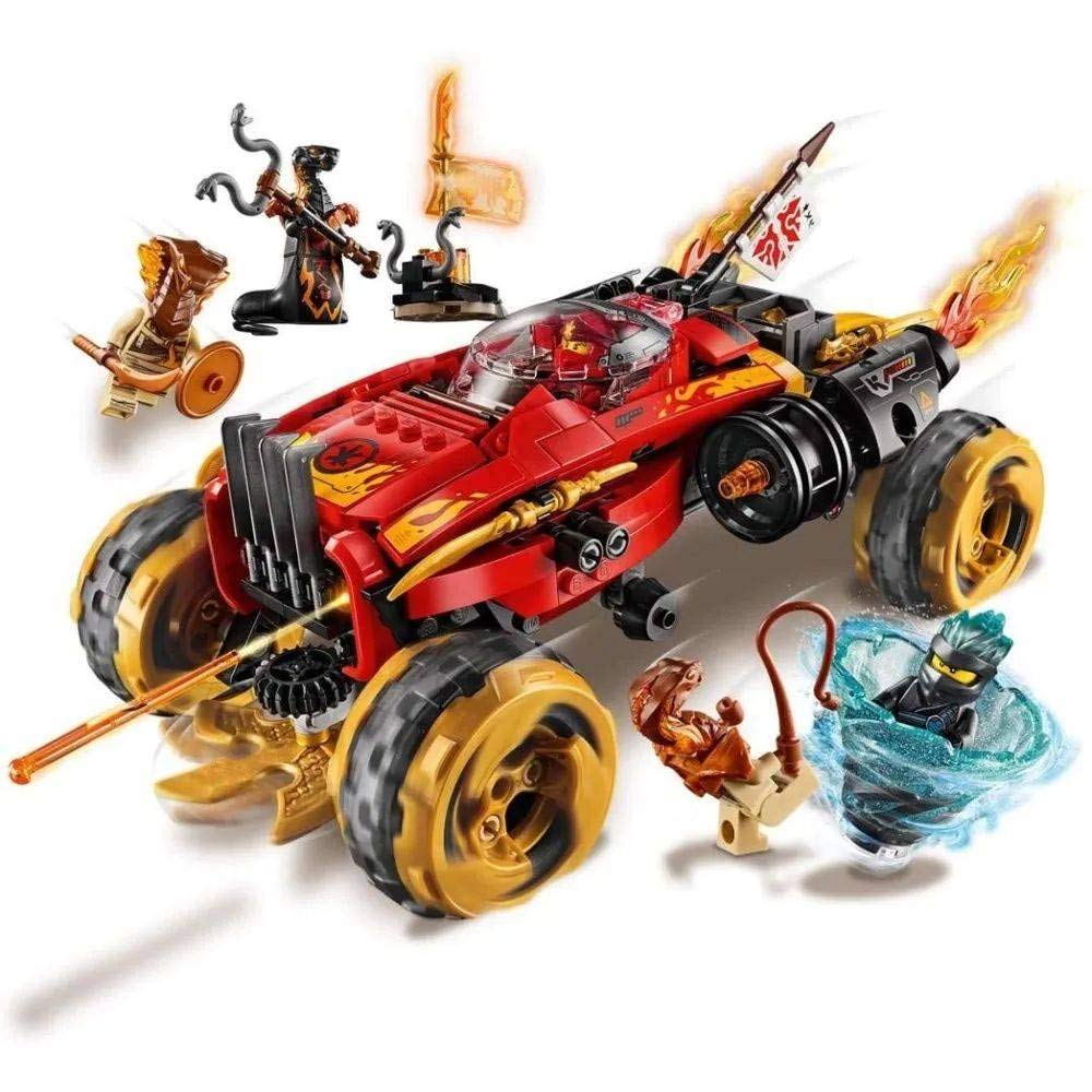 LEGO NINJAGO Katana 4x4 70675 Building Kit (450 Pieces)
