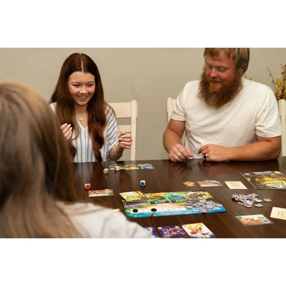 Parks & Potions Board Game - Dice Rolling, Potion Brewing & Animal Healing Strategy Game - Nature Conservation Adventure for Families, Friends
