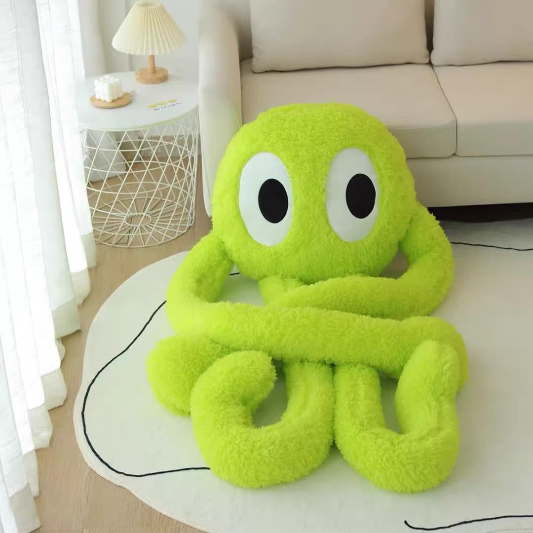 Xshelley Long Legs Octopus, Large Stuffed Animal Octopus Plush Toy, Pillow, Cushion, Soft Octopus Stuffed Sea Animal, Children's Gift (39 inch high