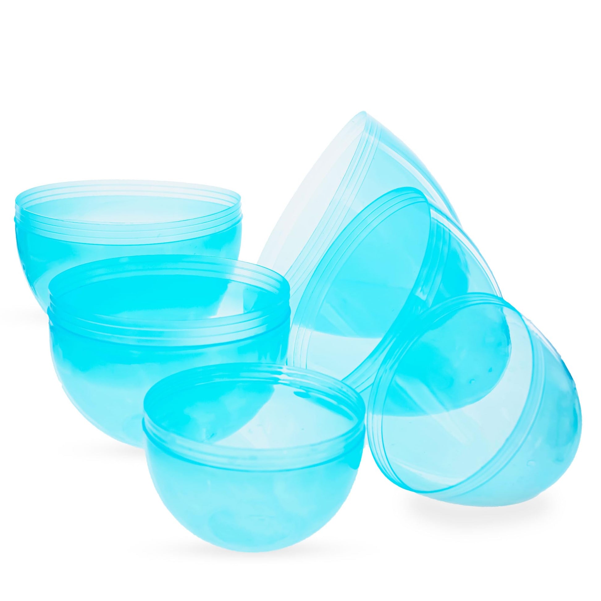 Set of 3 Jumbo Large Size Giant Fillable Plastic Easter Eggs 10 Inches