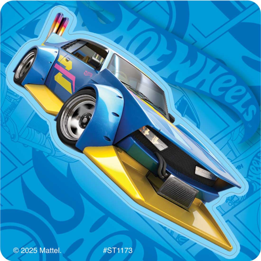 SmileMakers Shaped Hot Wheels Stickers - Prizes and Giveaways - 100 per Pack