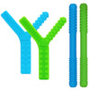 Sensory Chew Toys for Autistic Children 4 Pack, Silicone Teething Straws Toys for Autism, ADHD, SPD, Biting or Special Needs, Sensory Toys