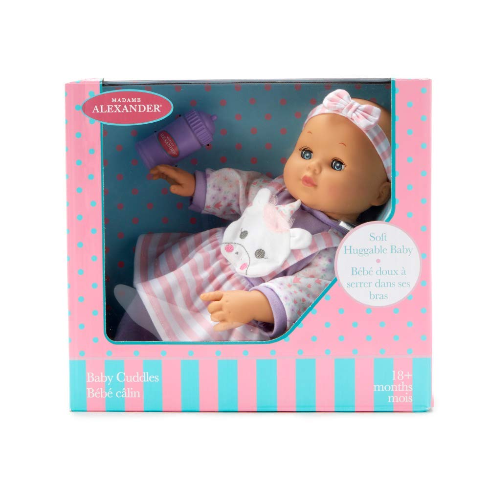 Madame Alexander, 14 Baby Cuddles Unicorn Jumper (Includes a Bottle)