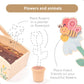 umu® Wooden Garden Play Set - 30 Pcs Kids Gardening Toy with Watering Can Shovel Rake Basket & Accessories - Outdoor Pretend Play Tool Set for Boys