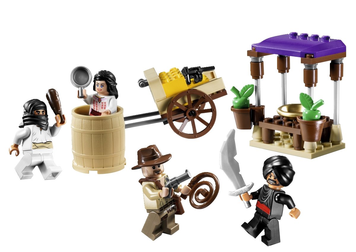 Lego Indiana Jones Ambush in Cairo (7195)