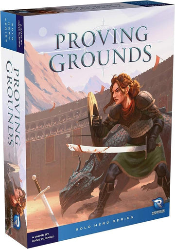 Renegade Game Studios Proving Grounds Solo Board Game One Player Hero Strategy Adventure Ages 10