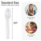 [100 Count] Clear Plastic Spoons Heavy Duty, Premium Disposable Spoons, Durable Plastic Cutlery for for Parties, Picnics, Big Event, Daily Use - Heat