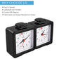 LEAP Analog Chess Clock Traditional Chess Timer with Two Large Dials Chess Set Timer for Chess, Chinese Chess and I-GO (PQ9905)