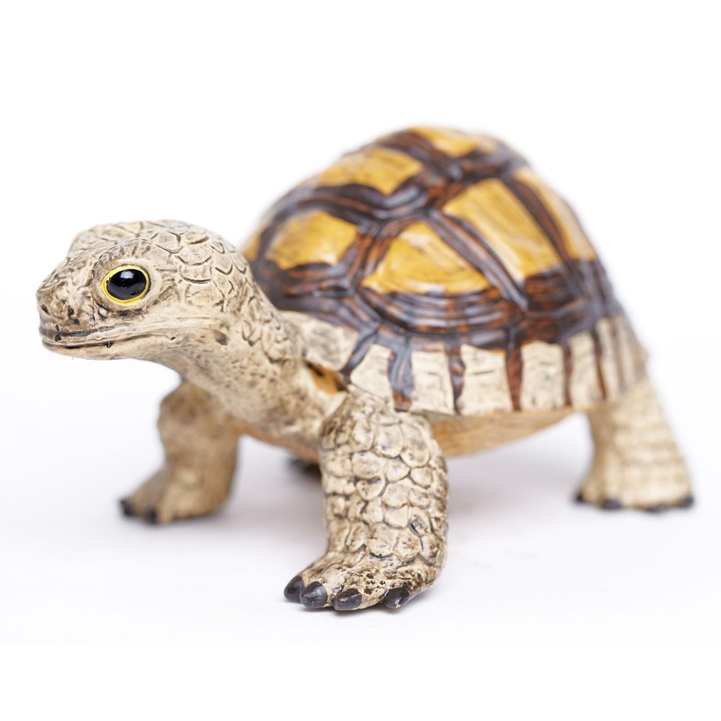 Safari Ltd. Incredible Creatures Tortoise Figurine - Detailed 4.75" Plastic Model Figure - Fun Educational Play Toy for Boys, Girls & Kids Ages 18M+