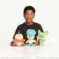 Pokémon Paldea First Partner Plush 3 Pack - 8-Inch Pokémon Plush of Fuecoco, Quaxly, and Sprigatito