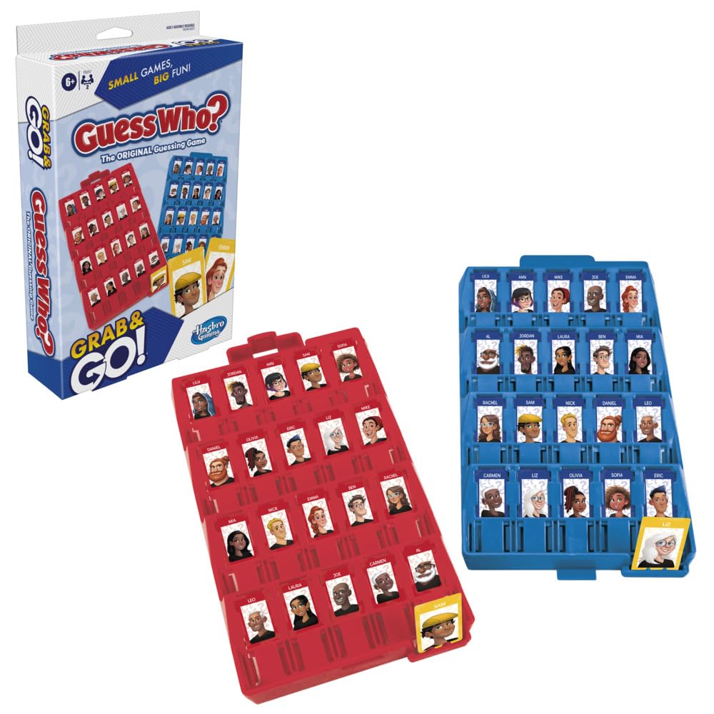 Grab 'N GO Travel Game Guess WHO?