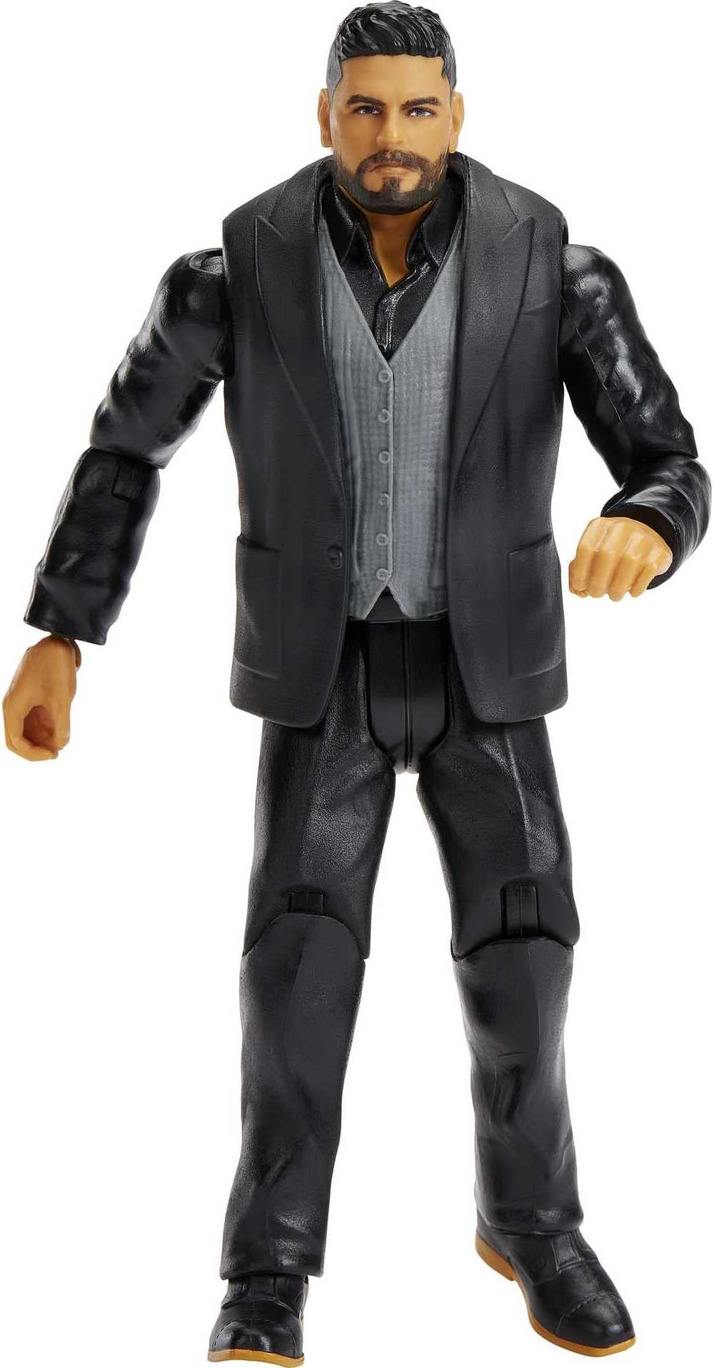 WWE Raul Mendoza Basic Action Figure, Posable 6-inch Collectible for Ages 6 Years Old & Up